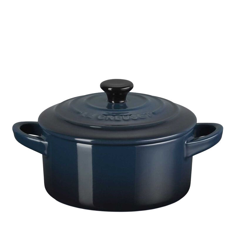 Le Creuset Mini Round Casserole 10cm - Nuit image number 0