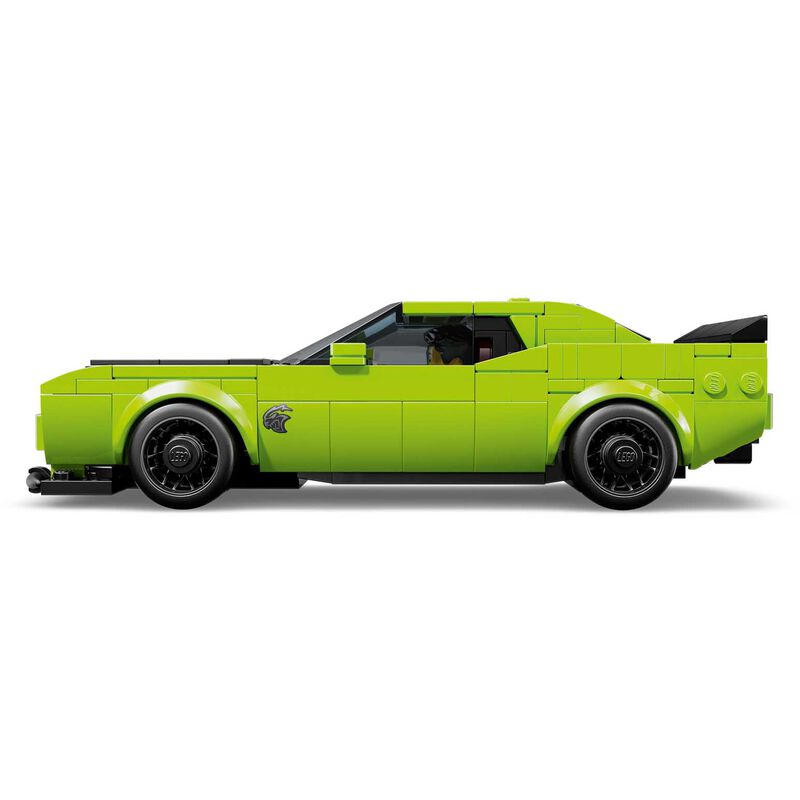 Lego Speed Champions Dodge Challenger Srt Hellcat Sports Car image number 2