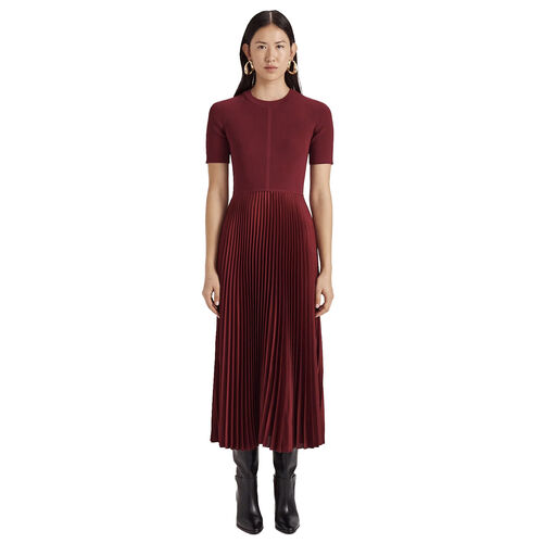 SABA Vicky Mixed Media Dress