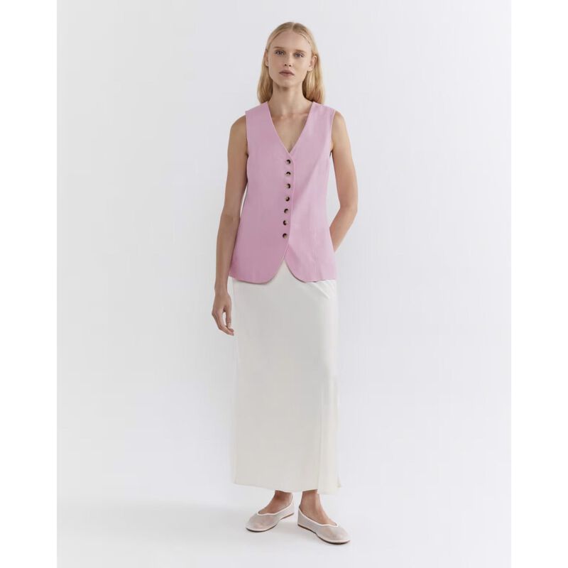 JAG Kayla Linen Vest image number 7