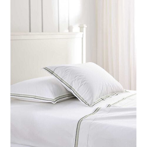 MM Linen Medea Sheet Set - Greens