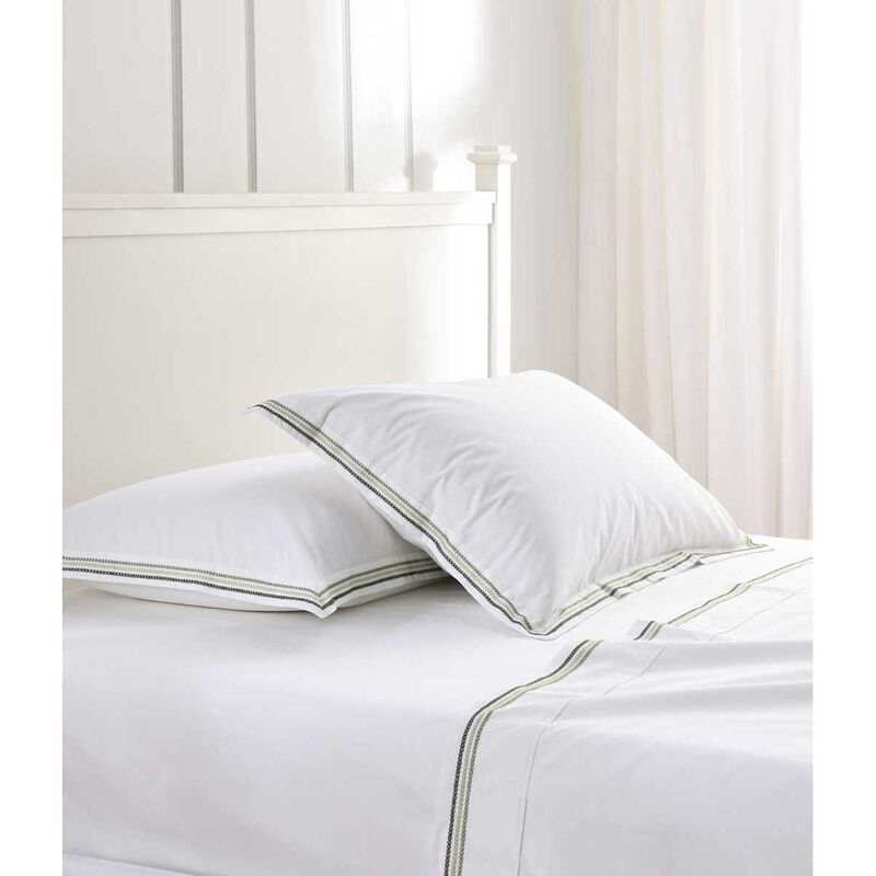 MM Linen Medea Sheet Set - Greens image number 0