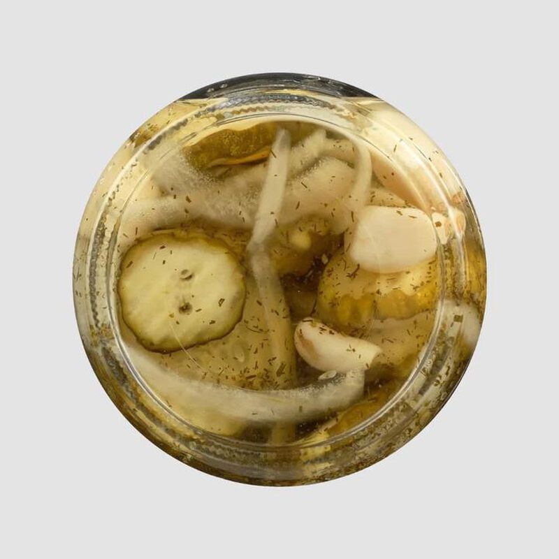 McClure's Pickles Sweet & Spicy Crinkle Cut 500g image number 1
