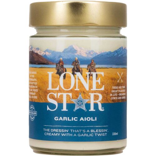 Lone Star Garlic 330ml