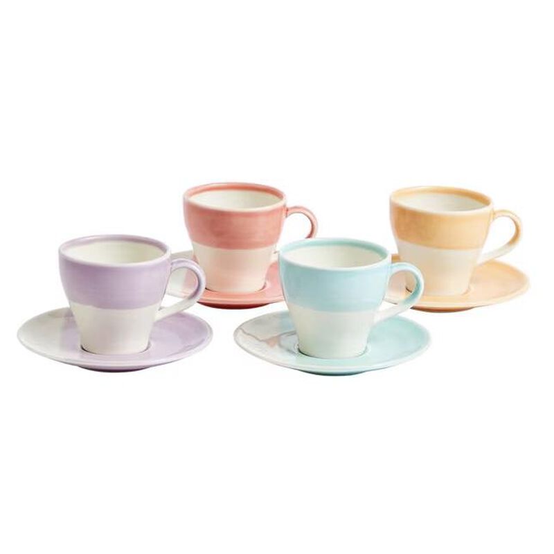 Royal Doulton 1815 Brights Espresso Cup & Saucer Set Of 4 image number 0