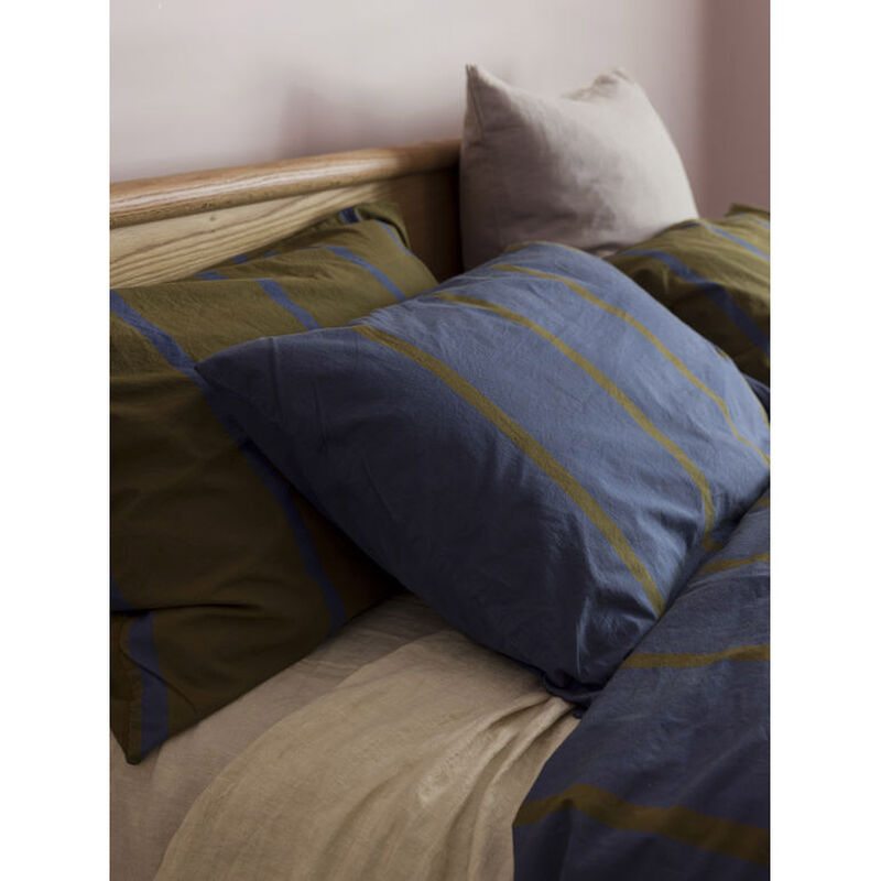 Citt&agrave; Duo Pillowcase Pair Aegean/Ivy 76x50cm image number 3