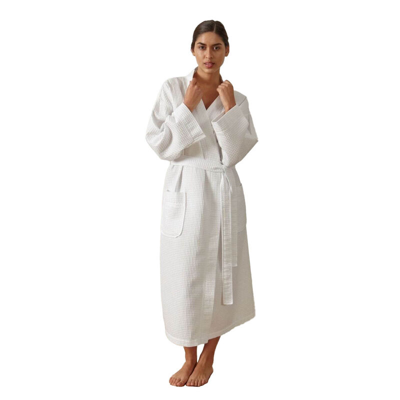Baksana 50/50 Waffle Robe image number 5