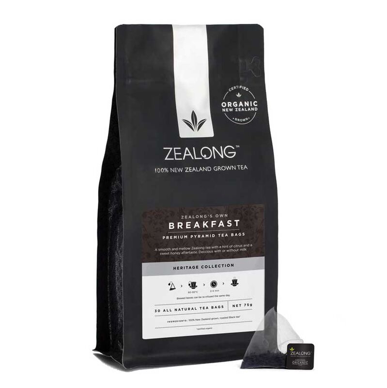Zealong Breakfast Full Bodied Black Tea Bags 35g image number 0