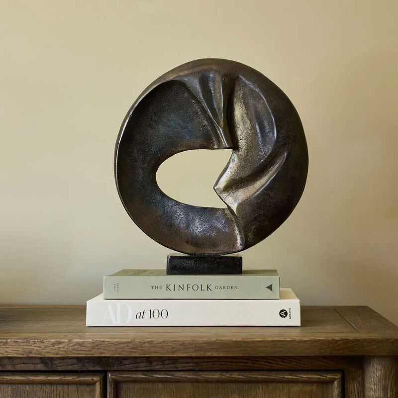 French Country Sculpture Oxy Black image number 1