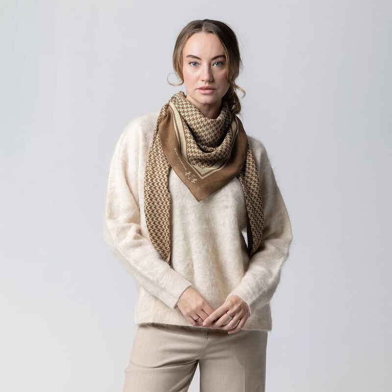 Dark Hampton The Dennison Cashmere Modal Scarf image number 1