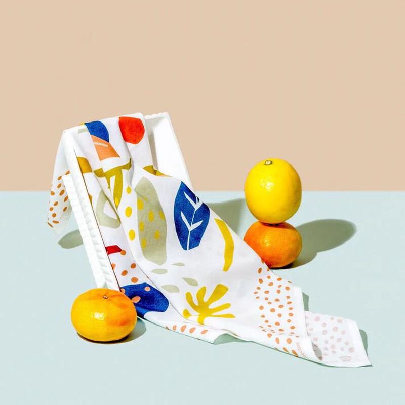 HANK 6. SPRING by Belle Hawk Organic Cotton Handkerchief image number 3