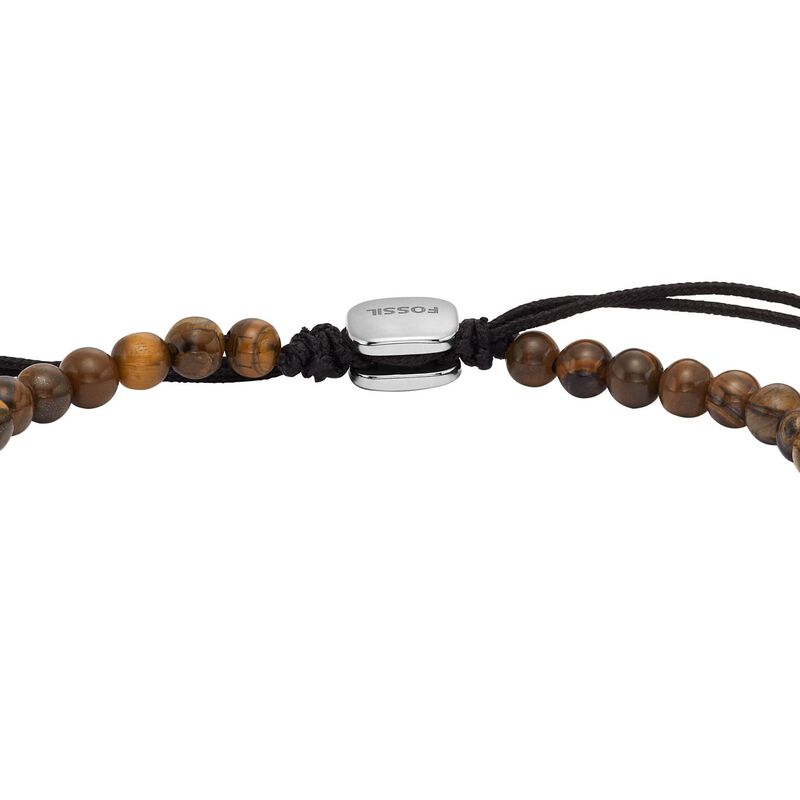 Fossil Tiger's Eye Beaded Bracelet image number 2