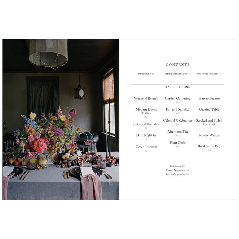 Natural Tables: Nature-Inspired Tablescapes for Memorable Gatherings image number 1