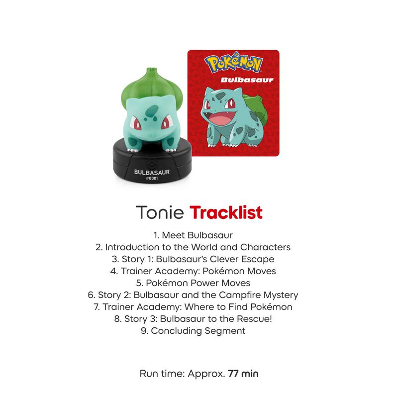 tonies Pok&eacute;mon - Bulbasaur Tonie Audio Character image number 2
