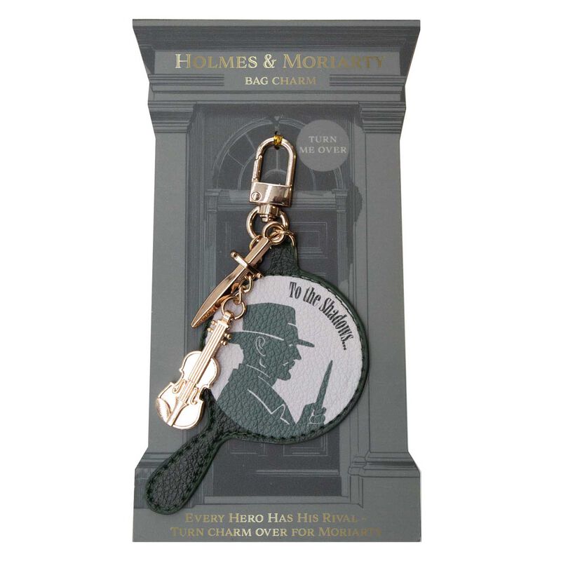 The Reading Room Holmes & Moriarty Bag Charm image number 0
