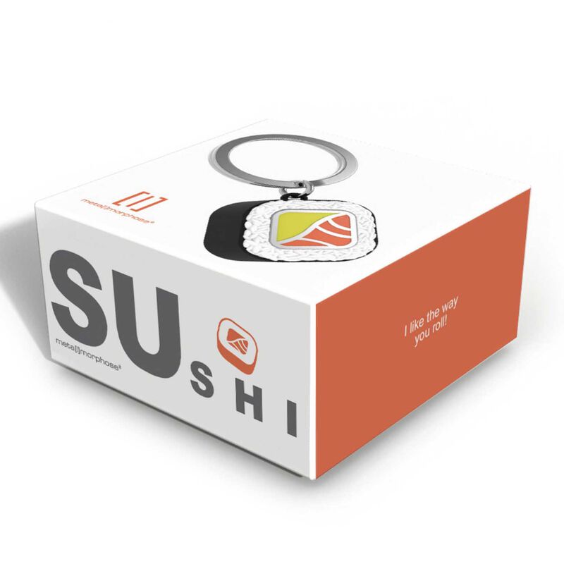 Metalmorphose Sushi Keychain image number 1