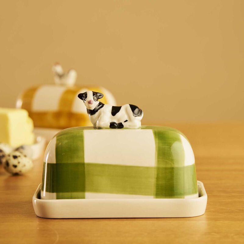 Robert Gordon Butter Dish - Cow Butter Up image number 1