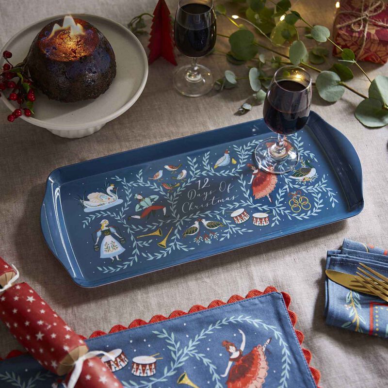 Ulster Weavers 12 Days Of Christmas Small Tray 39cm X 13cm image number 1