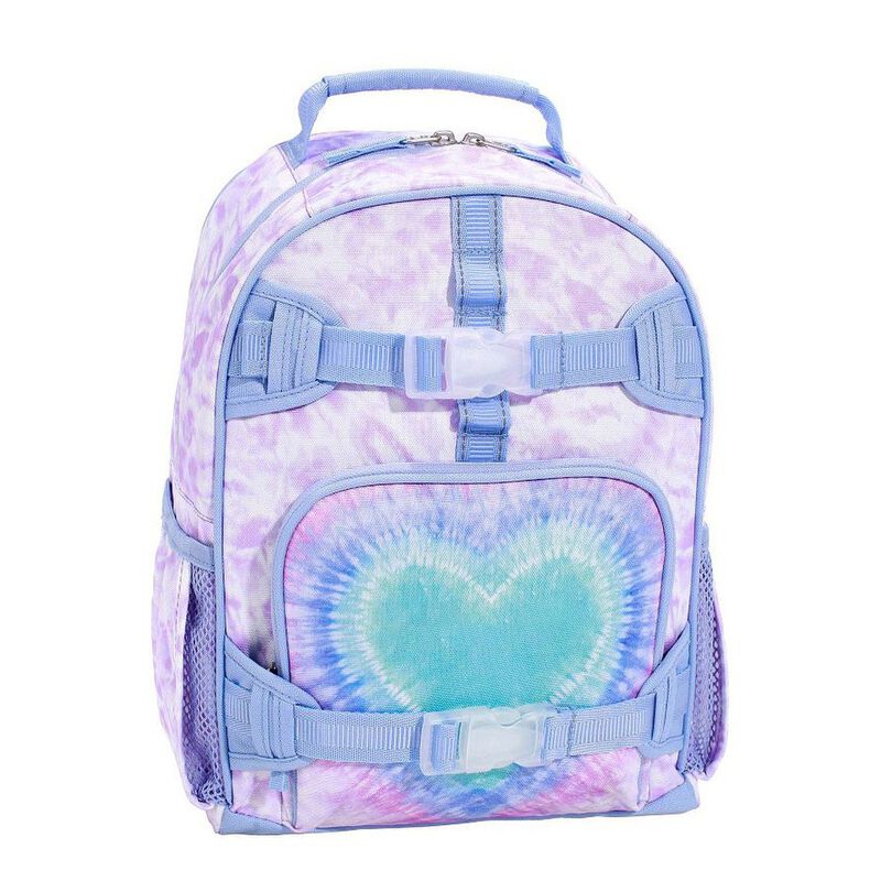 Pottery Barn Kids Mackenzie Heart Tie Dye Backpack image number 0