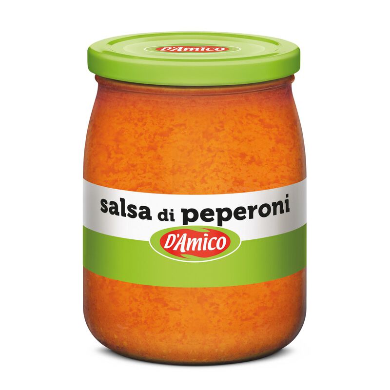 D'Amico Creamy Roasted Peppers Sauce 130g image number 0