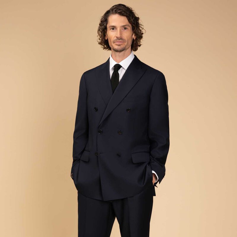 Rembrandt Doppio Twill Double Breasted Jacket image number 2