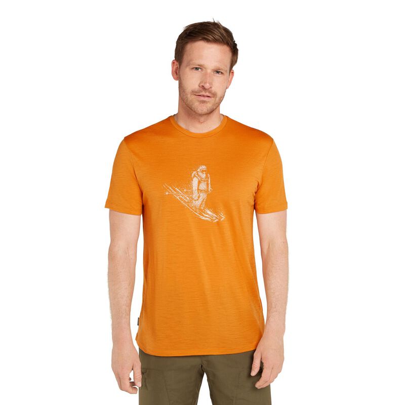 Icebreaker M Merino 150 Tech Lite SS Tee Skiing Yeti image number 0