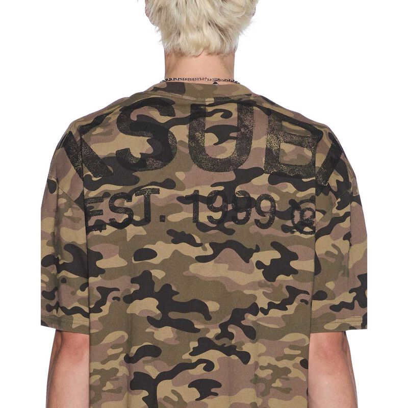Ksubi State Halen SS Tee Camo image number 2