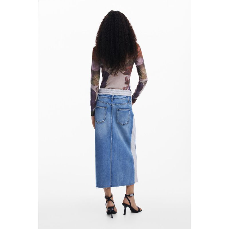 Desigual Pekin Jean Skirt image number 1