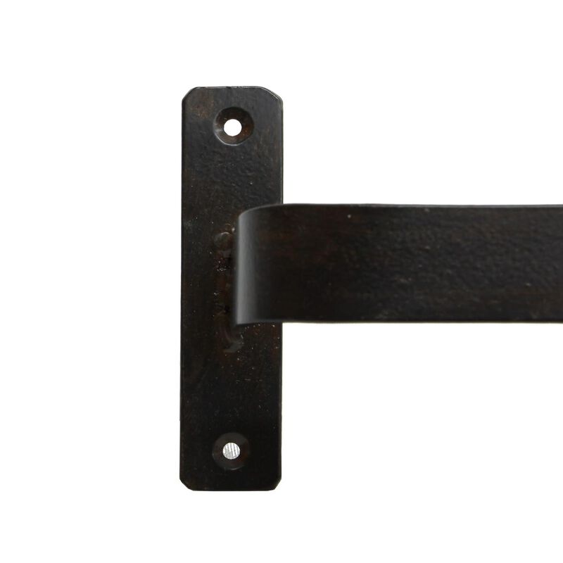 French Country Chunky Iron Rail Large image number 1