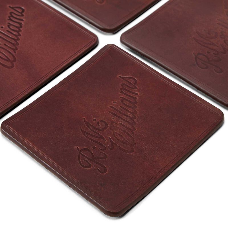 R.M. Williams Script Logo Coaster Set - 4 Piece image number 2