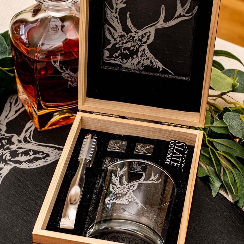 Selbrae House Drinks Set - Stag image number 1