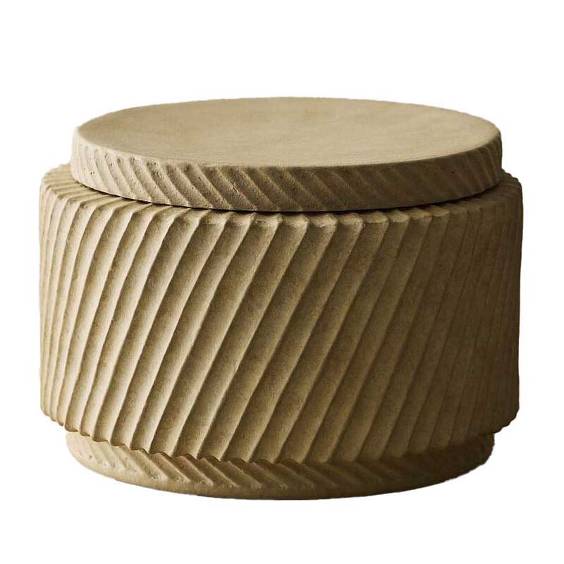 West Elm Asher Ceramic Decorative Box image number 0