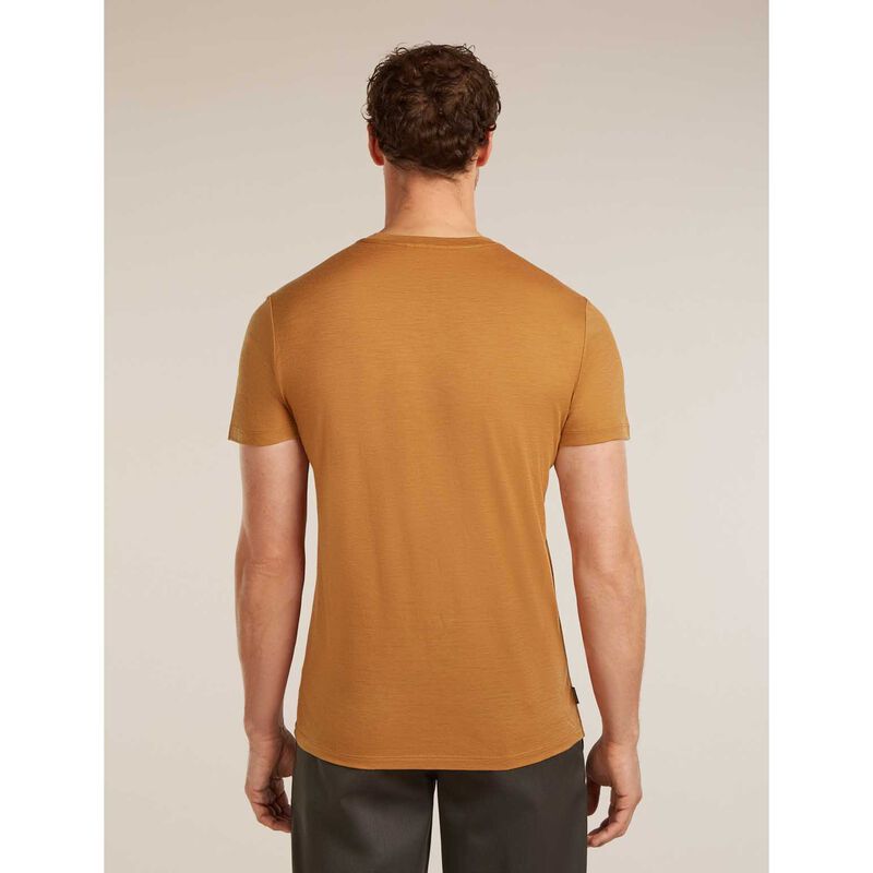 Icebreaker M Merino 150 Tech Lite SS Tee Range Stripes image number 1