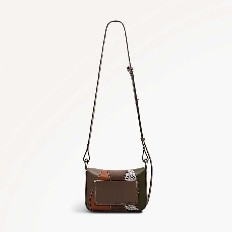 Radley Westwell Lane Patchwork Small Flapover Crossbody Bag image number 3