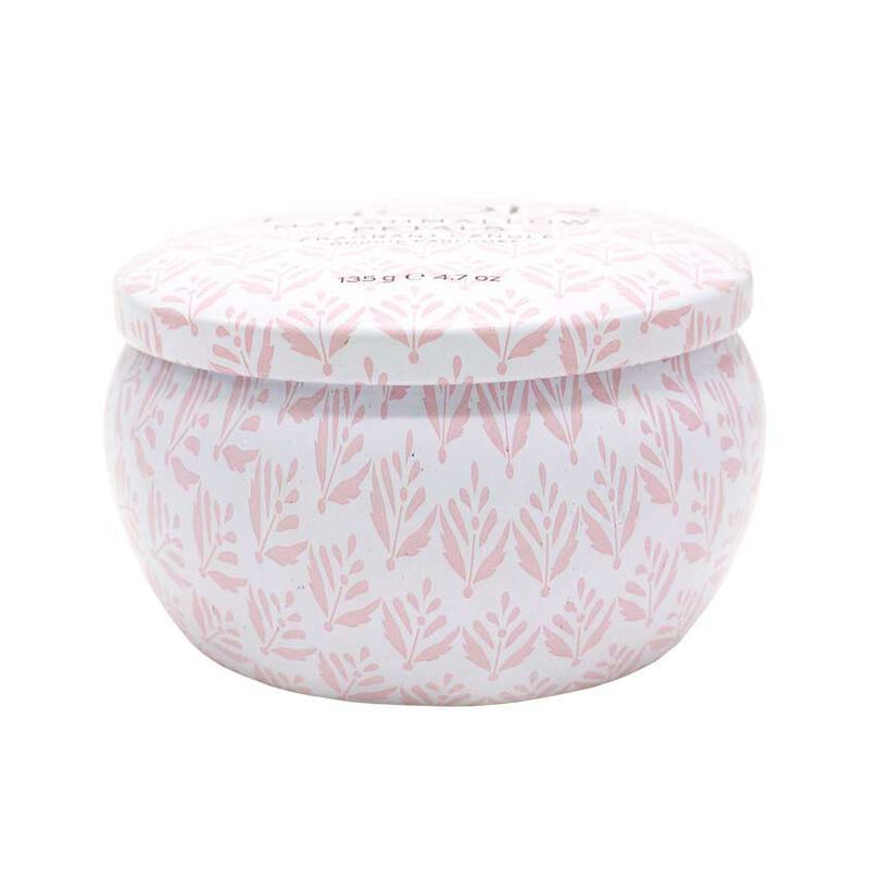 MOR Fragrant Candle in a Tin - Marshmallow Petals 135g image number 1