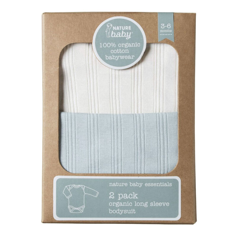 Nature Baby L/S Bodysuit Derby 2 Pack image number 1
