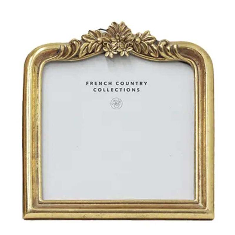 French Country Floral Shaped Frame 5x5 image number 0