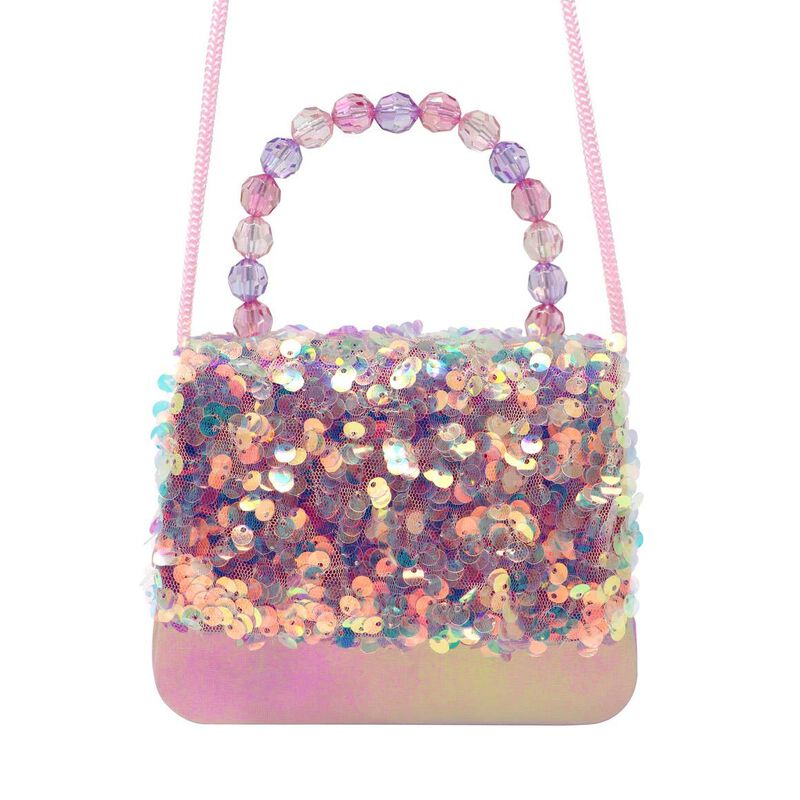 Pink Poppy Dazzling Sequin Handbag image number 1