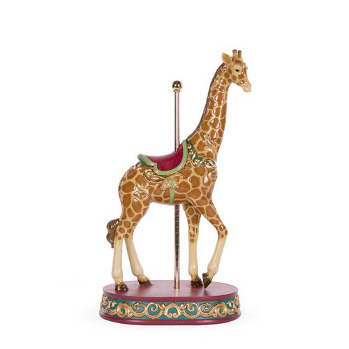 Holly & Ivy Carousel Giraffe D&eacute;cor