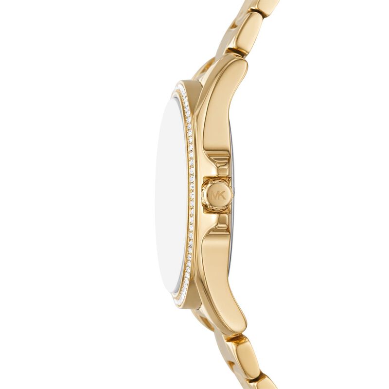 Michael Kors Kacie Three-Hand Gold-Tone Stainless Steel Watch MK4852 image number 2