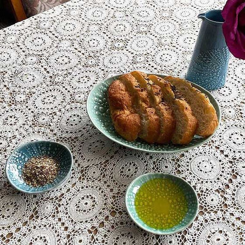 Jo Luping Kina Blue Porcelain Bowl 22cm image number 1