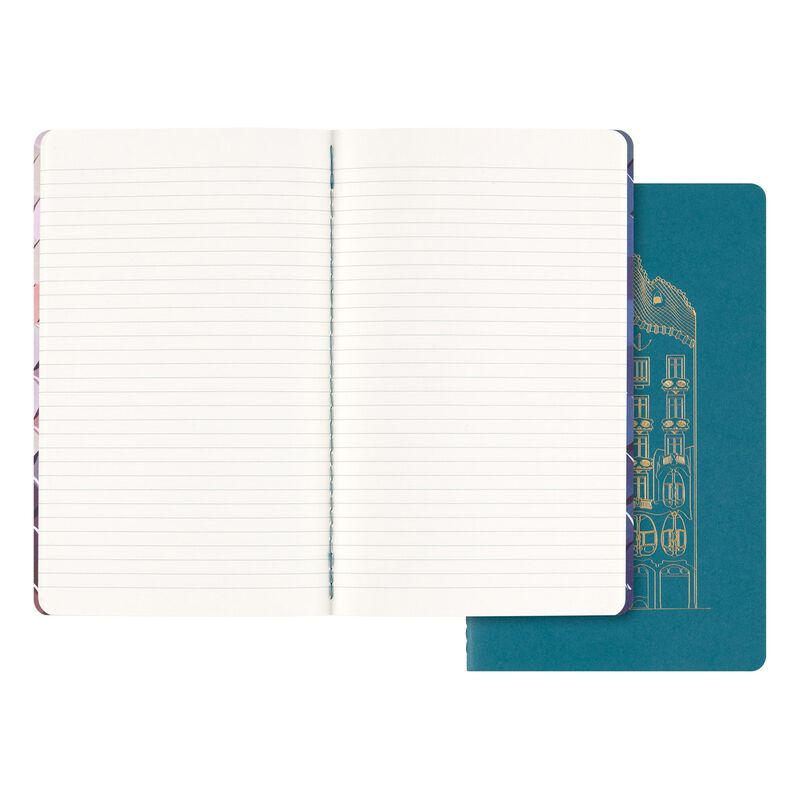 Moleskine LE Cahier Notebook XL Set 2 Ruled + Plain Casa Batllo image number 2