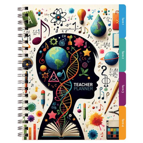 Collins Teachers Planner A4 Wiro 240 Pages