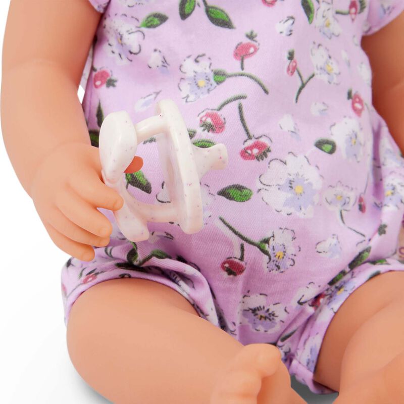 Lullababy  14" Doll Floral Dress & Headband image number 1