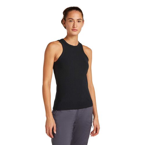 Icebreaker W Merino Blend Rib Lotus Tank