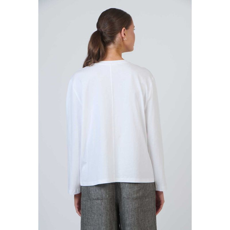 Naturals By O & J White T-Shirt image number 1