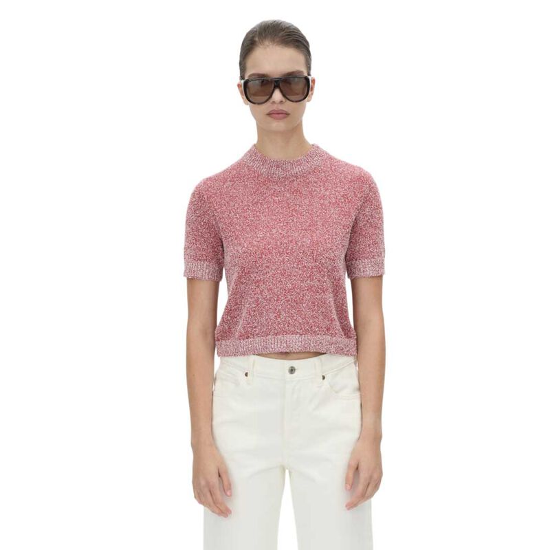 Camilla and Marc Soleo Textured Knit T Shirt image number 0