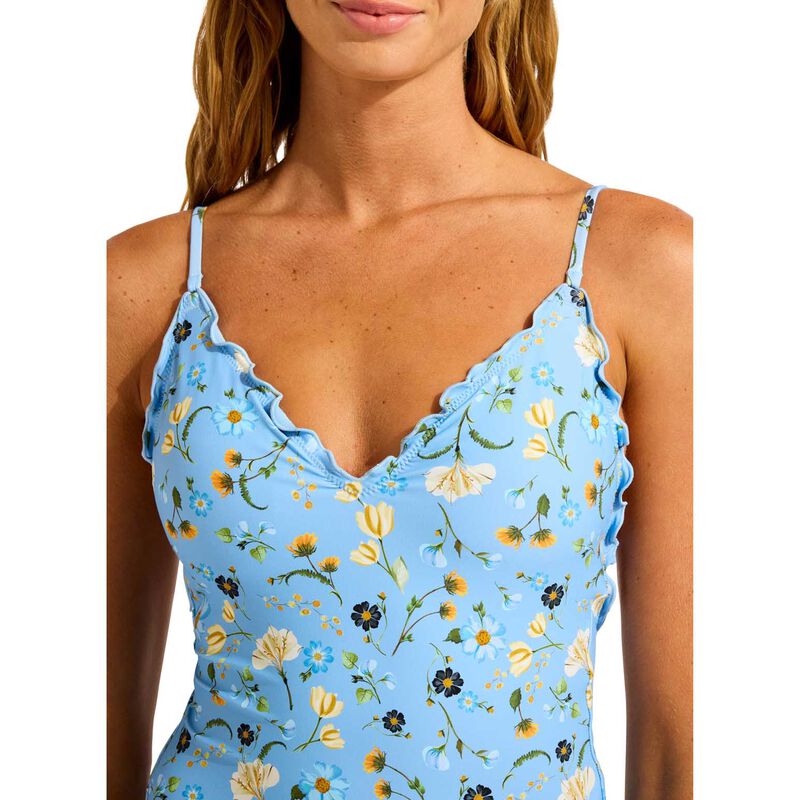Seafolly Modern Romance V Neck One Piece Swimsuit image number 2