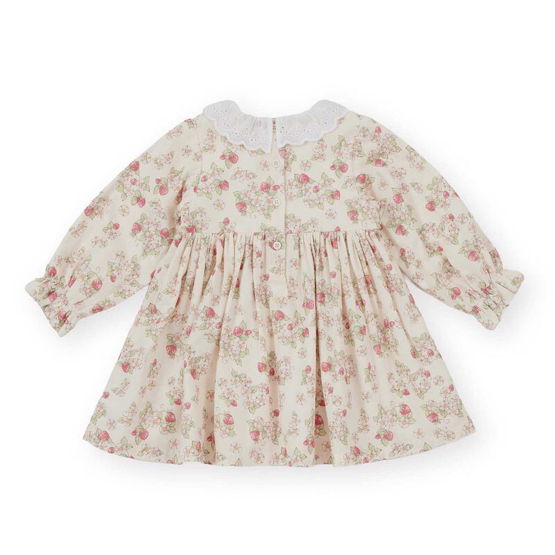 Goldie + Ace Strawberry Fields Shirt Dress 3-5Y image number 3