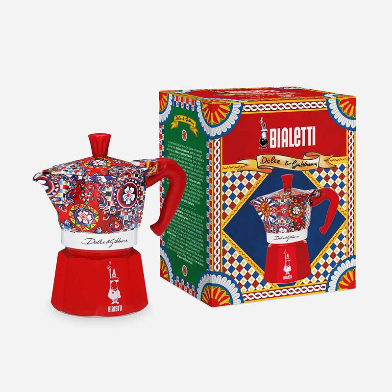Bialetti Dolce & Gabbana Moka Express 3 Cup image number 1